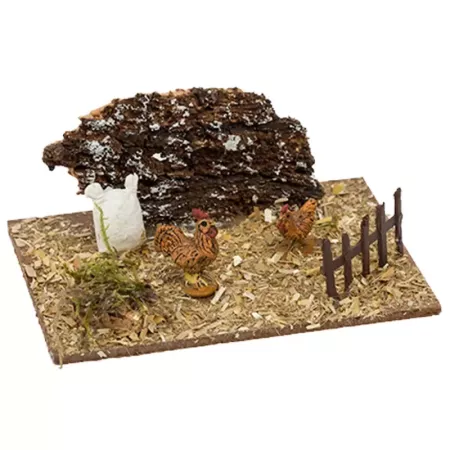 Tradineur - Figura de corralito de animales surtido para belén - Fabricado en durexina - Figura decorativa divertida para nacimi Tradineur - Figura de corralito de animales surtido para belén - Fabricado en durexina - Figura decorativa divertida para nacimi