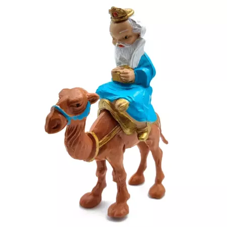 Set 3 Figuras Reyes a Camello Belén Navideño Tradicional Set 3 Figuras Reyes a Camello Belén Navideño Tradicional