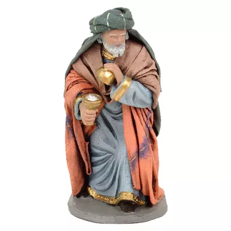 Figura Reyes Magos Marmolina 10x5.5x4 cm - Decoración Navidad
