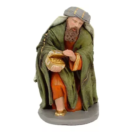 Figura Reyes Magos Marmolina 10x5.5x4 cm - Decoración Navidad