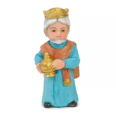Figura Reyes Magos Marmolina 8x5x3 cm - Decoración Belen Figura Reyes Magos Marmolina 8x5x3 cm - Decoración Belen
