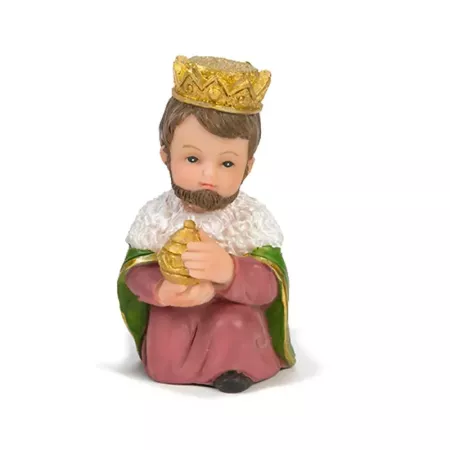 Figura Reyes Magos Marmolina 8x5x3 cm - Decoración Belen Figura Reyes Magos Marmolina 8x5x3 cm - Decoración Belen