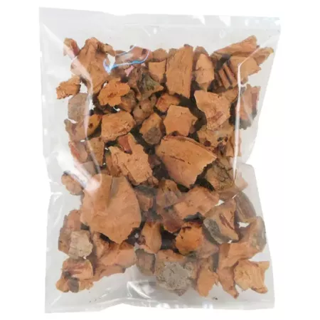 Tradineur - Bolsa de trozos de corcho para belén - Accesorio para decoración en el nacimiento - Ideal para los últimos detalles.