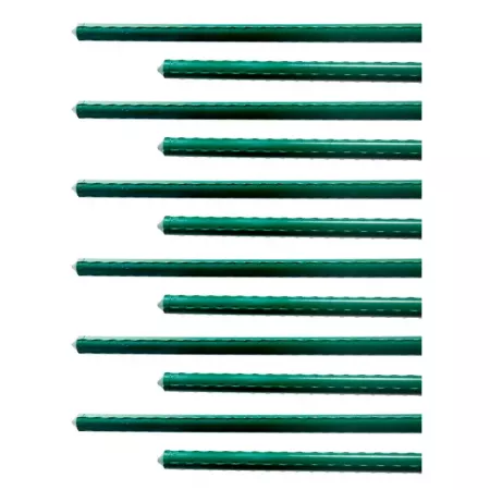 Pack 12 Tutores para Plantas de Acero Reutilizables 120 cm Pack 12 Tutores para Plantas de Acero Reutilizables 120 cm