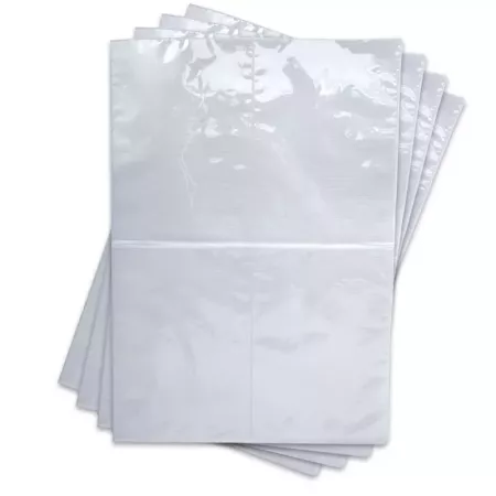 Tradineur - Pack de 20 hojas para álbum fotográfico - Fotografías de 10 x 15 cm - 8 espacios por hoja - Ideal para guardar todas