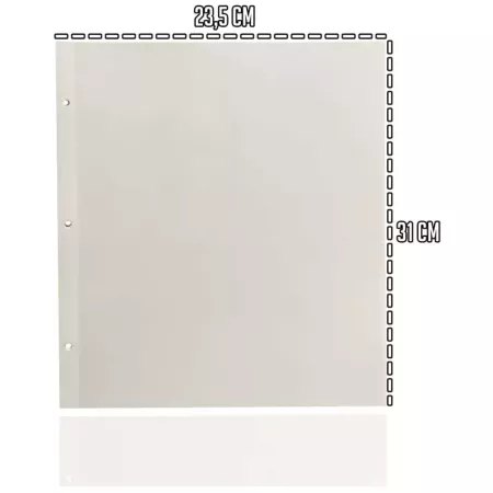 Pack 20 Hojas Adhesivas 23,5x31 cm para Álbum Foto Pack 20 Hojas Adhesivas 23,5x31 cm para Álbum Foto