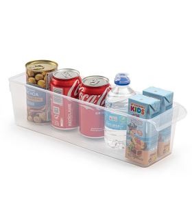 Tradineur - Dispensador de bebidas reutilizable de plástico, botella con  grifo y asa, recipiente para servir agua, bebidas frías