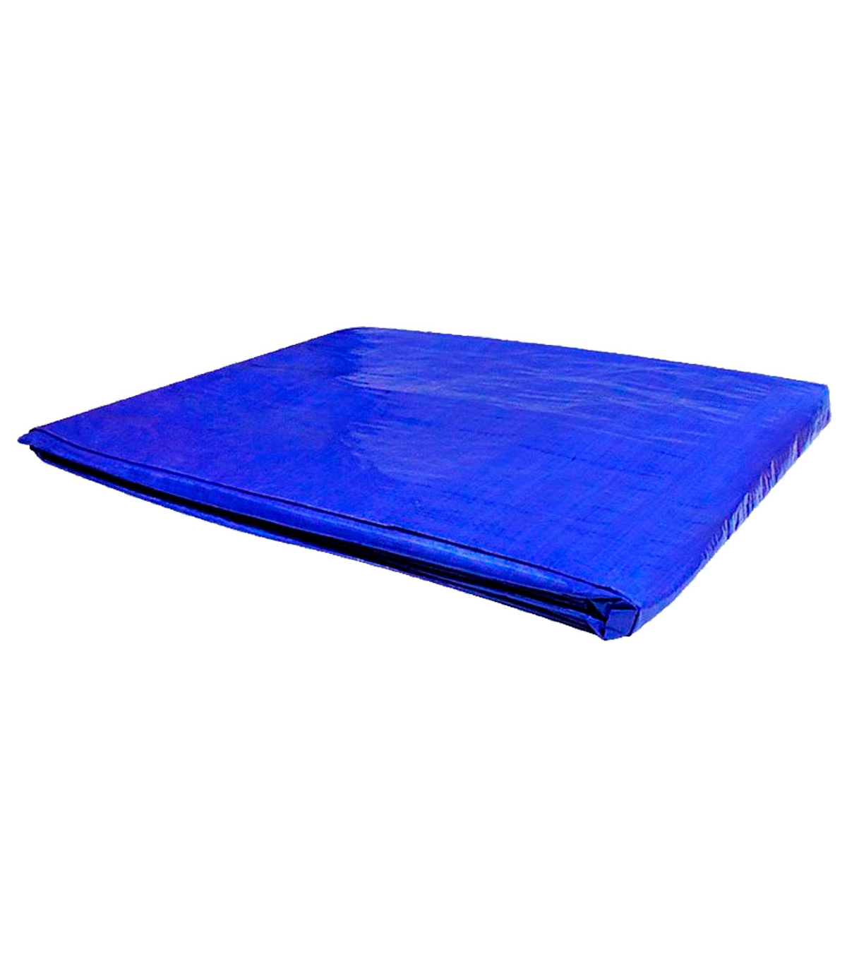 Tradineur - Toldo de polietileno impermeable, lona de protección con ojales  de aluminio, exterior, resistente al desgaste (Azul