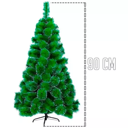 Árbol de Navidad 90 cm Nieve Fácil Montaje Durable PVC Árbol de Navidad 90 cm Nieve Fácil Montaje Durable PVC