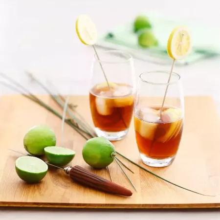 Tradineur - Set de 6 vasos altos de cristal ?Empire? para cócteles, combinados, refrescos, agua, aptos para lavavajillas, fiesta