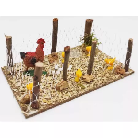 Tradineur - Corral para belén navideño, corcho y resina, animales de granja para nacimiento, figuras pesebre, navidad, decoració Tradineur - Corral para belén navideño, corcho y resina, animales de granja para nacimiento, figuras pesebre, navidad, decoració