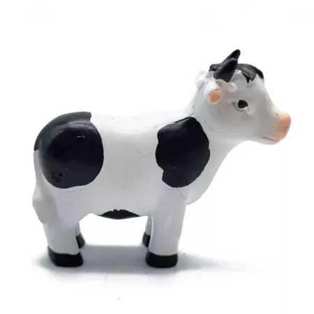 Figura Mini Vaca Naif para Belén - Decoración Navideña Tradicional