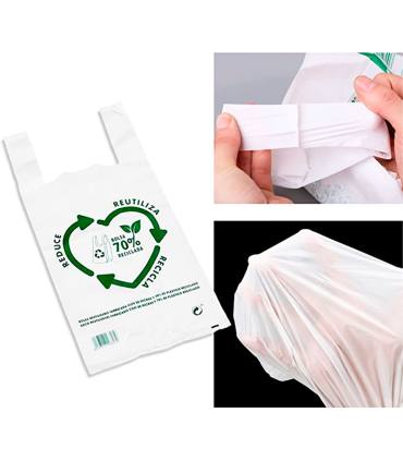 Tradineur - Pack de 10 rollos de bolsas higiénicas para