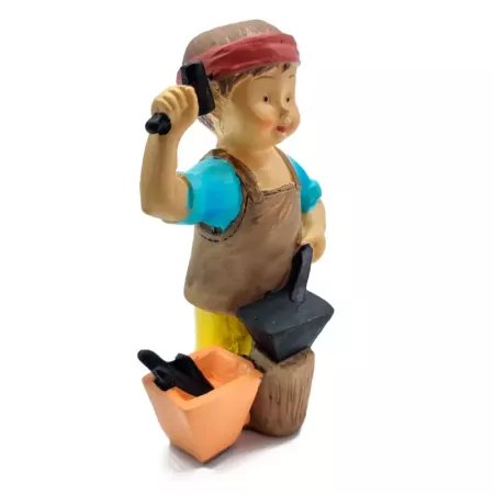 Figura de Herrero Naïf para Belén Navideño 10x7x4 cm