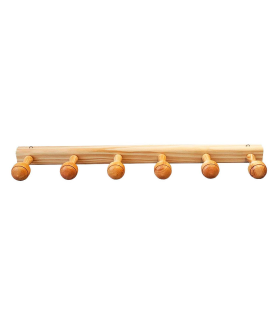 Tradineur - Pack de 6 Peonzas con Cuerda - Fabricado en Madera - Trompo,  Spinners, pirindolas, Regalos y Detalles para comuniones, piñatas, niños