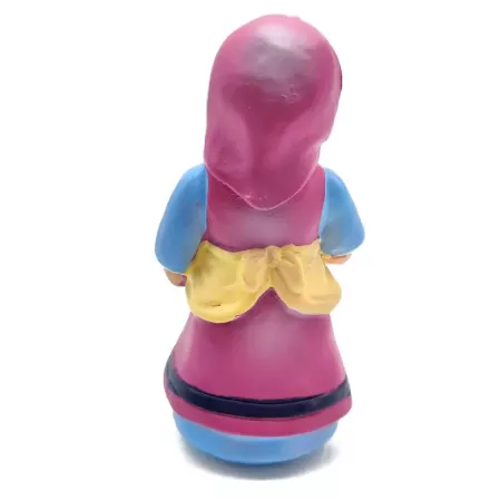 Figura de Granjera Naïf en Marmolina para Belén Navidad