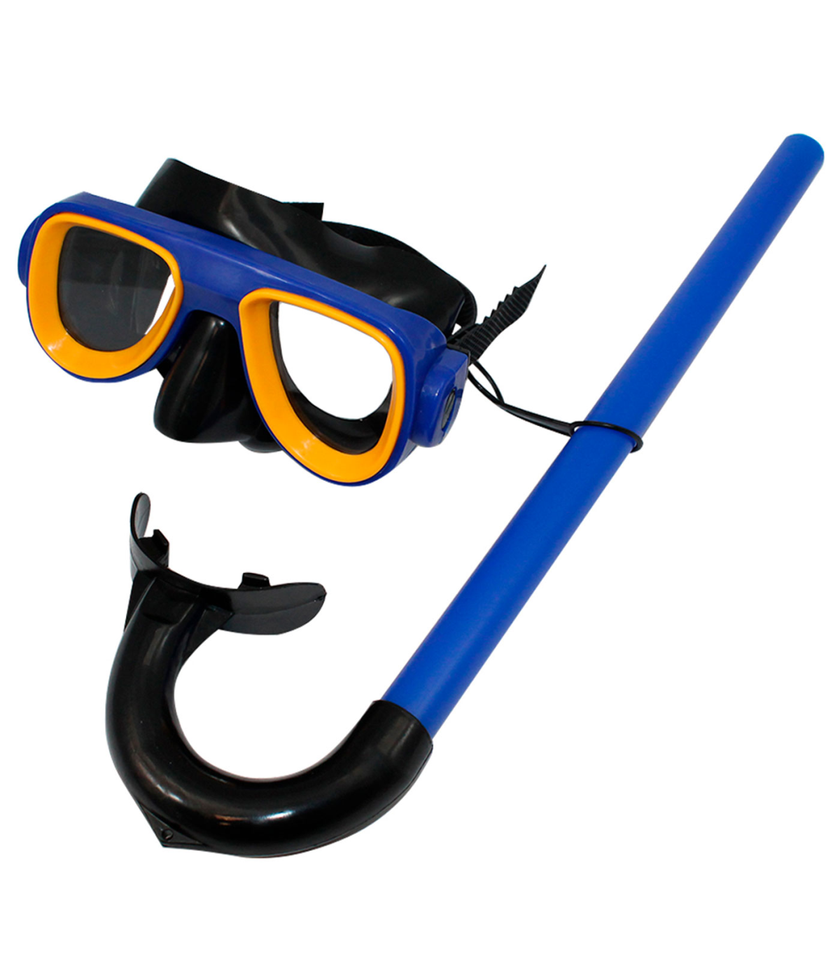 Tradineur - Gafas de buceo con tubo para niños, plástico y goma, accesorio  para deportes acuáticos, mar, playa, piscina, talla i