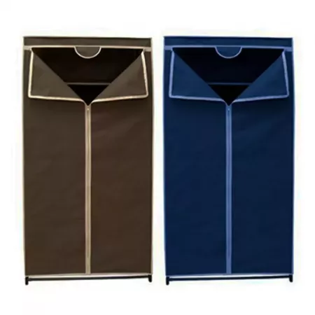 Armario Plegable TNT 160x75x46 cm, Portátil y Resistente Armario Plegable TNT 160x75x46 cm, Portátil y Resistente