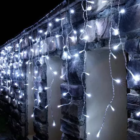 Cortina 162 Luces LED Blancas Navideñas Interior/Exterior