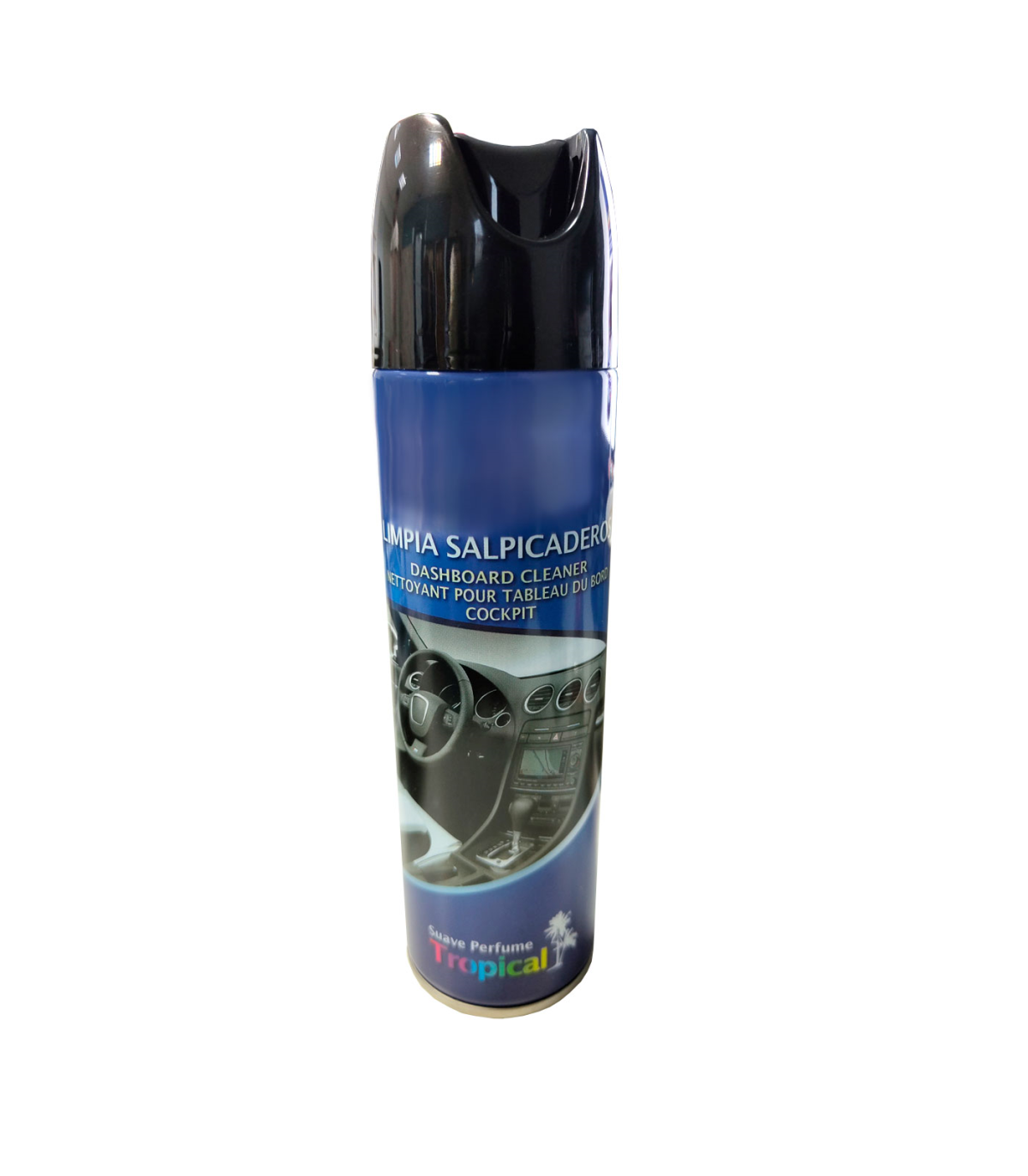 Tradineur - Spray Limpia salpicadero para coches - Apto está hecho de  plástico, cuero, vinilo o metal - Capacidad 250 ML