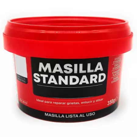Tradineur - Masilla de relleno de pared, pasta tapagrietas, lista para usar, reparación de fisuras, agujeros, uso interior, cali