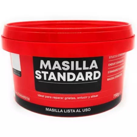 Tradineur - Masilla para relleno de pared, pasta tapagrietas, lista para usar, reparación de fisuras, agujeros, uso interior, ca