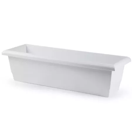 Tradineur - Jardinera de plástico sin plato, Modelo PLFT, tiesto, macetero de polipropileno, recipiente para plantas, flores, ba