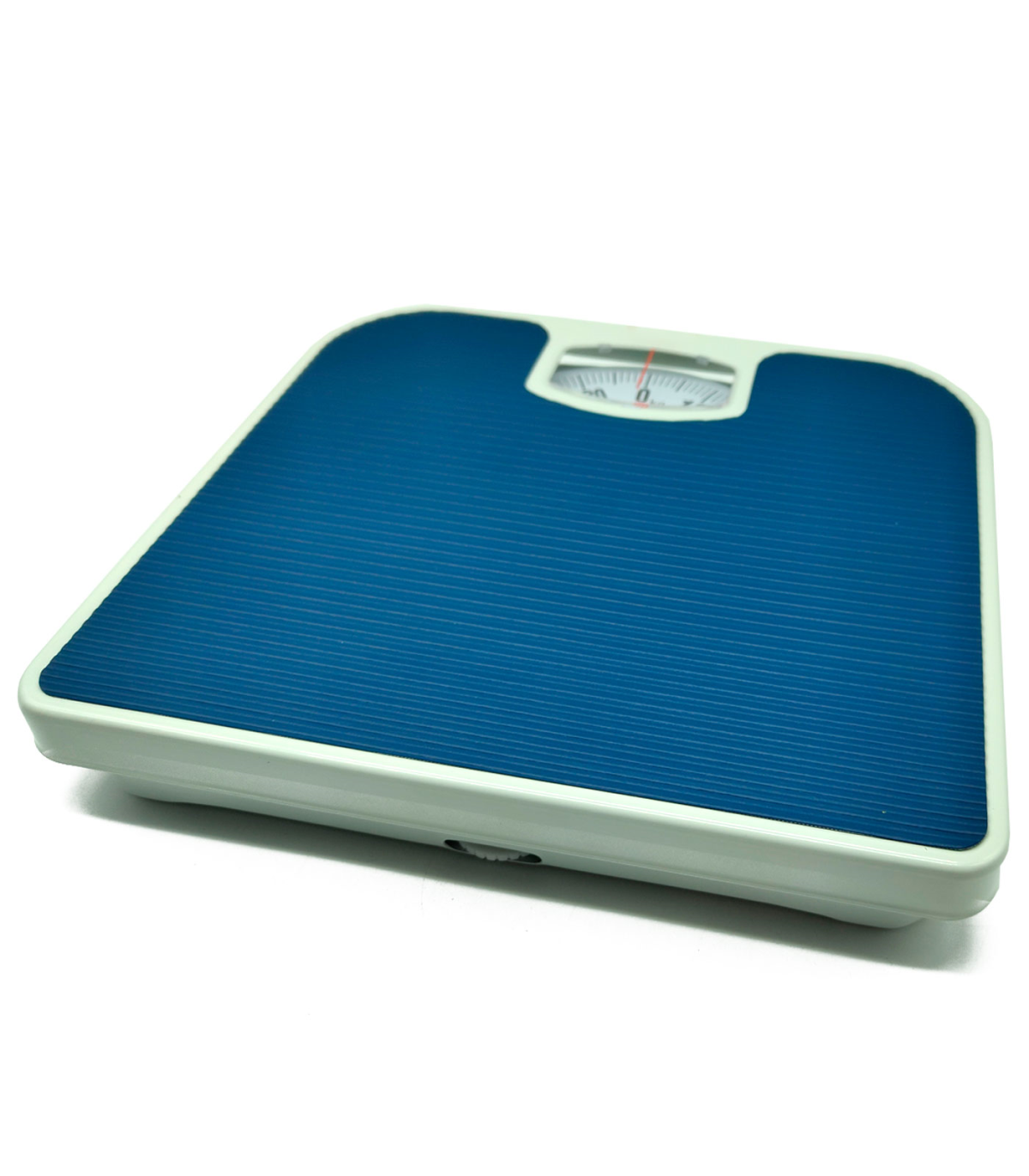 Tradineur - Bascula analógica de baño - Peso Máximo 130 kg - Bascula de uso  domestico - 4,5 x 26,5 x 24 cm - Color Surtido
