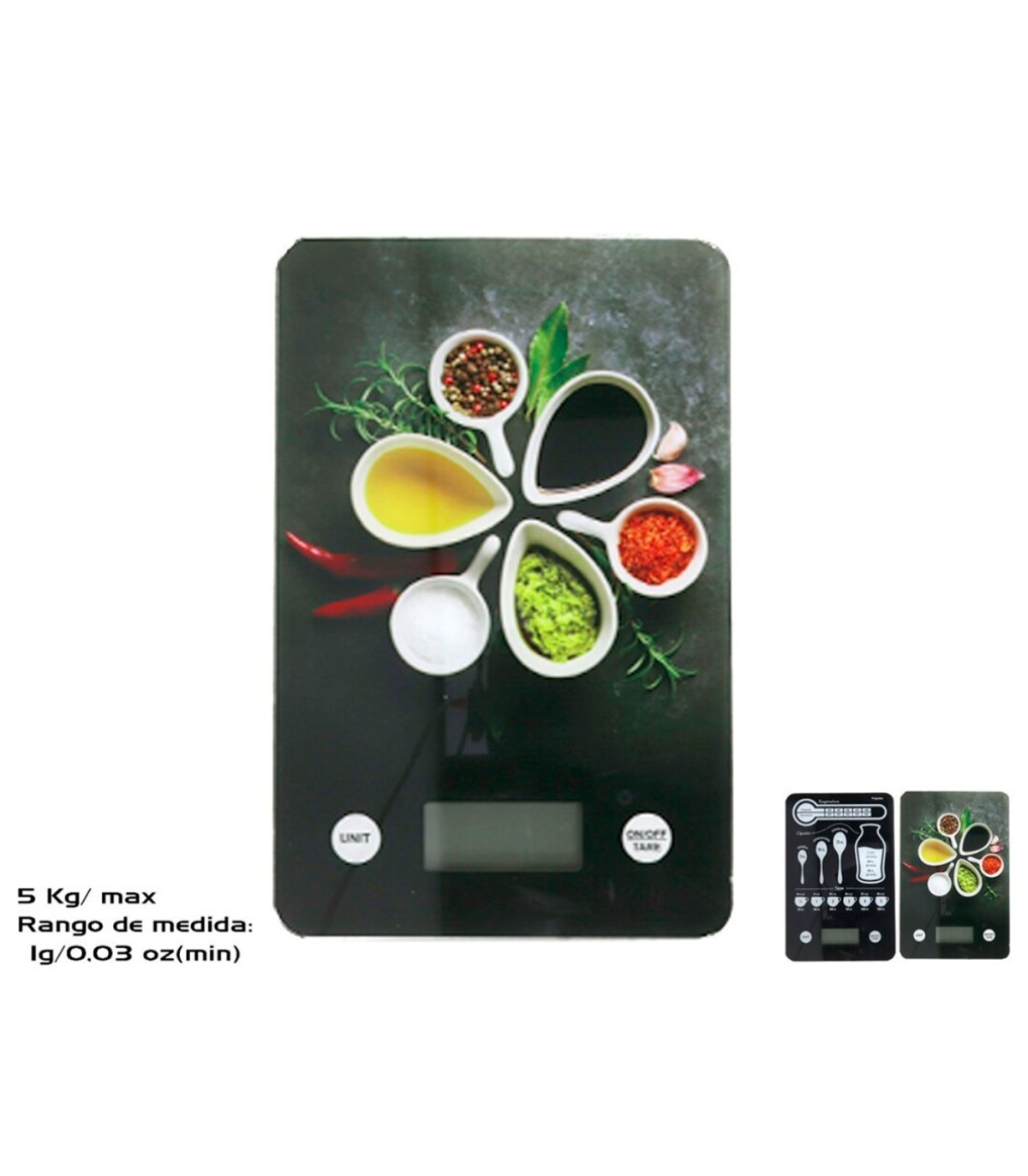 Aigostar Nano - Bascula cocina plegable, 5 kg/ 11 lbs Peso de cocina,  Báscula de cocina de acero inoxidable, Sin pilas, ni enchufes, alta  precisión, control táctil, pantalla LCD, función tara. 