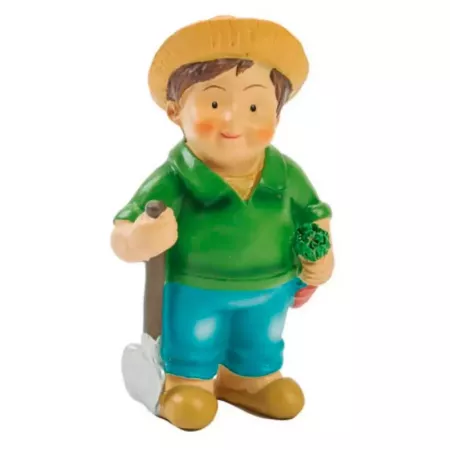 Figura Granjero Naïf para Belén Navidad 9,2x5,3x3 cm Figura Granjero Naïf para Belén Navidad 9,2x5,3x3 cm