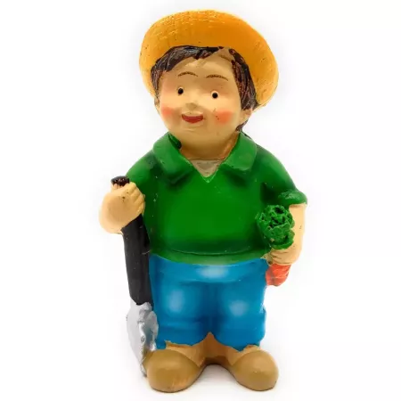 Figura Granjero Naïf para Belén Navidad 9,2x5,3x3 cm Figura Granjero Naïf para Belén Navidad 9,2x5,3x3 cm