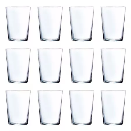 Pack 12 Vasos de Cristal 530 ml - Elegantes y Duraderos Pack 12 Vasos de Cristal 530 ml - Elegantes y Duraderos