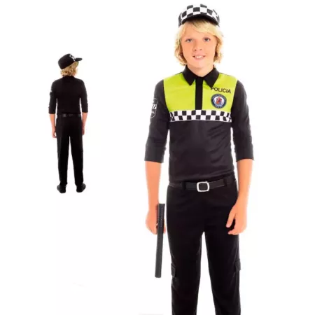 Disfraz Policía Infantil 7-9 Años | Halloween y Carnaval