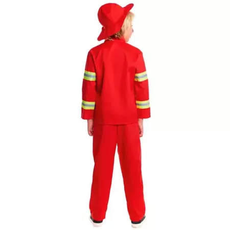 Disfraz Bombero Infantil Unisex 5-6 años | Carnaval y Más