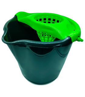 Tradineur - Carrito multiusos de plástico con ruedas y asa Nº2, cesta  organizadora para productos de limpieza, baño, cocina (Bla