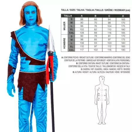 Disfraz Guerrero Tribal Adulto S | Ideal Carnaval y Halloween