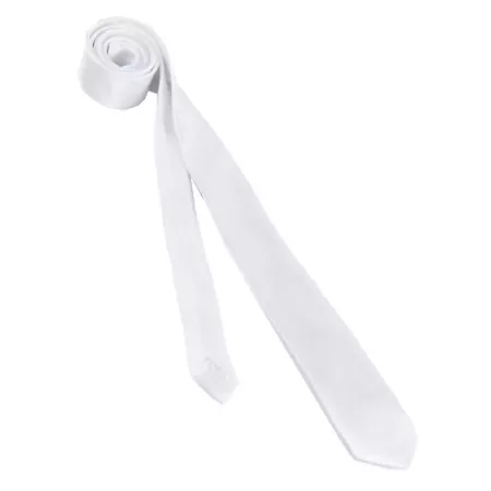 Tradineur - Corbata fina con longitud 75 cm - Fabricado en poliéster - Complemento para disfraces, carnaval, Halloween - Color B