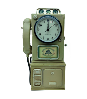Tradineur - Reloj despertador analógico de plástico, silencioso
