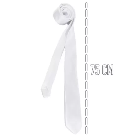 Tradineur - Corbata fina con longitud 75 cm - Fabricado en poliéster - Complemento para disfraces, carnaval, Halloween - Color B