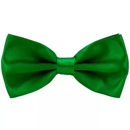 Tradineur - Pajarita de raso para disfraz, poliéster 100%, accesorio de carnaval, halloween, cosplay, fiestas, cumpleaños (Verde