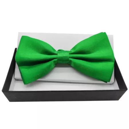 Tradineur - Pajarita de raso para disfraz, poliéster 100%, accesorio de carnaval, halloween, cosplay, fiestas, cumpleaños (Verde