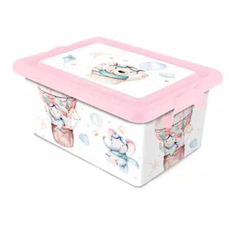 Tradineur ? Caja de almacenamiento ? Diseño Volar ? Capacidad de 13 Litros ? Fabricado en España - Contenedor para almacenar jug