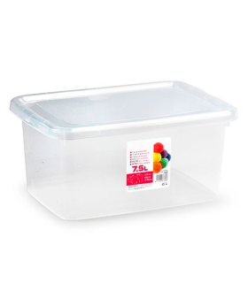 Tradineur – Caja de almacenamiento – Diseño Perro – Capacidad de 13 Litros  – Fabricado en España - Contenedor para almacenar jug