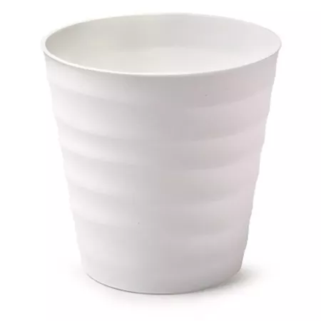 Maceta Redonda Desert Ø16 cm Blanco Roto para Jardín